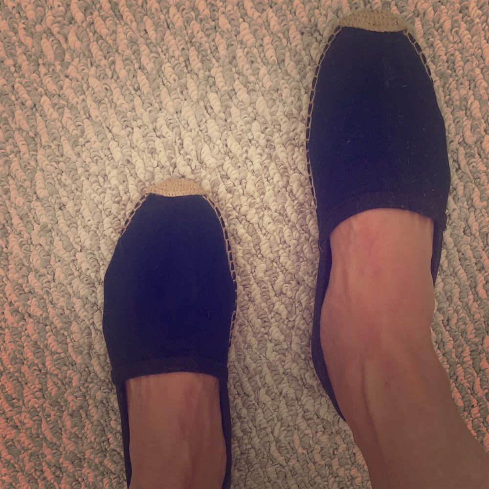 Espadrilles black shoes